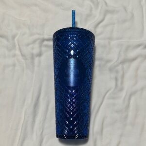 Starbucks 2022 Blue 24oz Tumbler with Straw